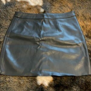 Size small forever 21 leather skirt